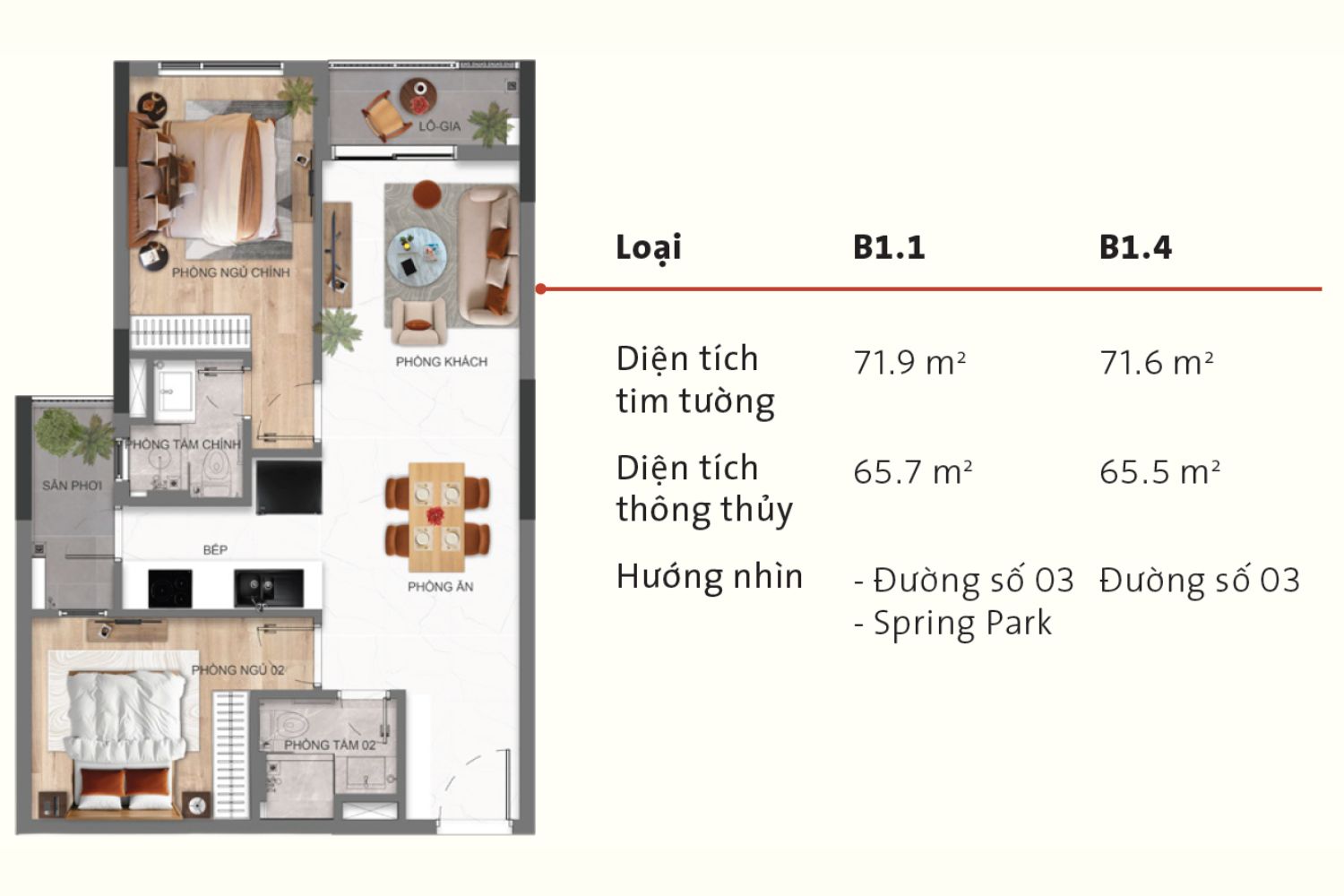 Hình chi tiết 2PN - 2